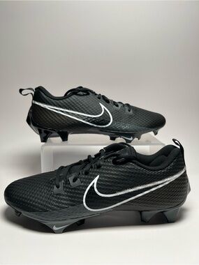 Nike Vapor Edge Speed 360 2 Black Smoke FN7764-001 Football Cleats Men Size 10.5